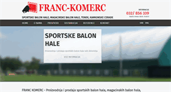 Desktop Screenshot of franckomerc.rs